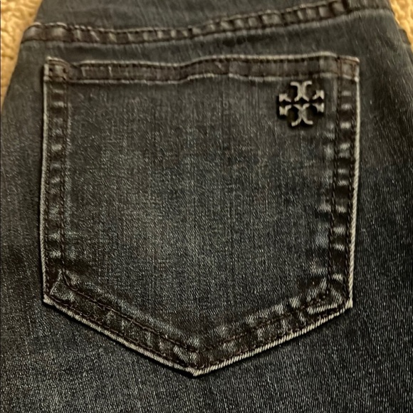 Tory Burch Skinny Blue Jeans Modern Fit 335 - Picture 2 of 14